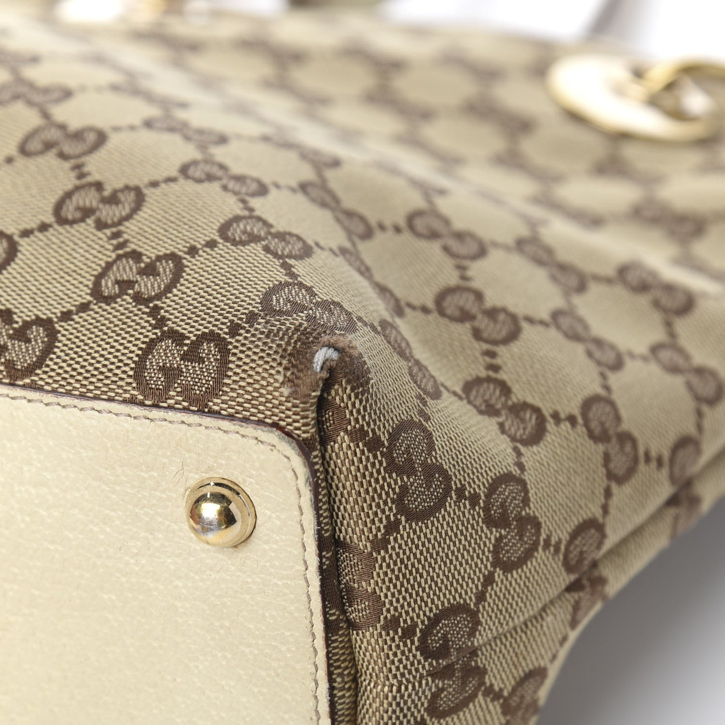 Monogram Small Eclipse Tote Off White