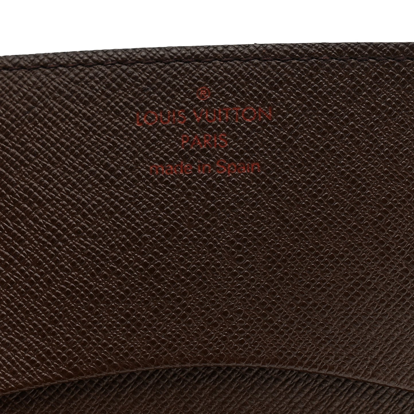 Damier Ebene Business Card Holder