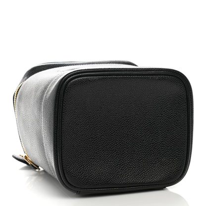 Chanel Caviar Vanity Cosmetic Case Black 4 of 15