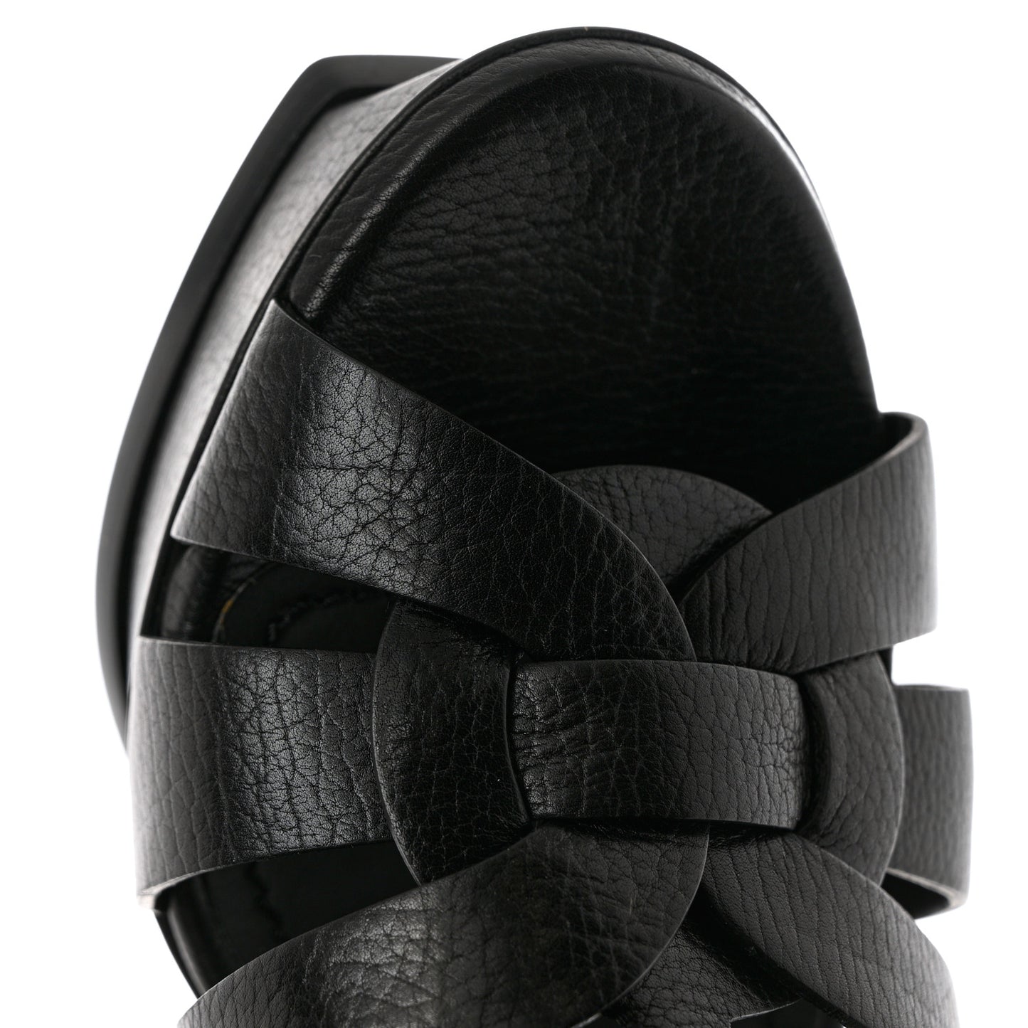 Buffalo Tribute 105 Platform Sandals 39 Black