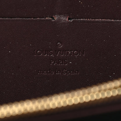 Louis Vuitton Vernis Zippy Wallet Amarante 6 of 9