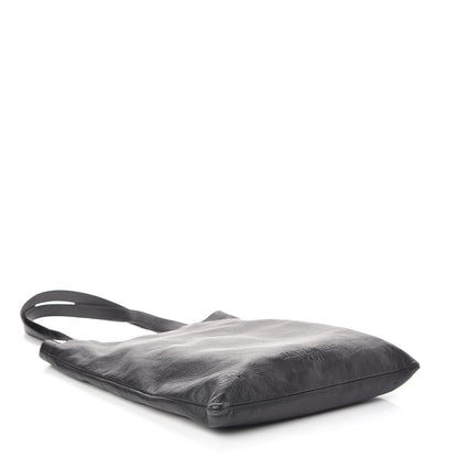Saint Laurent Calfskin Tote Black 4 of 9