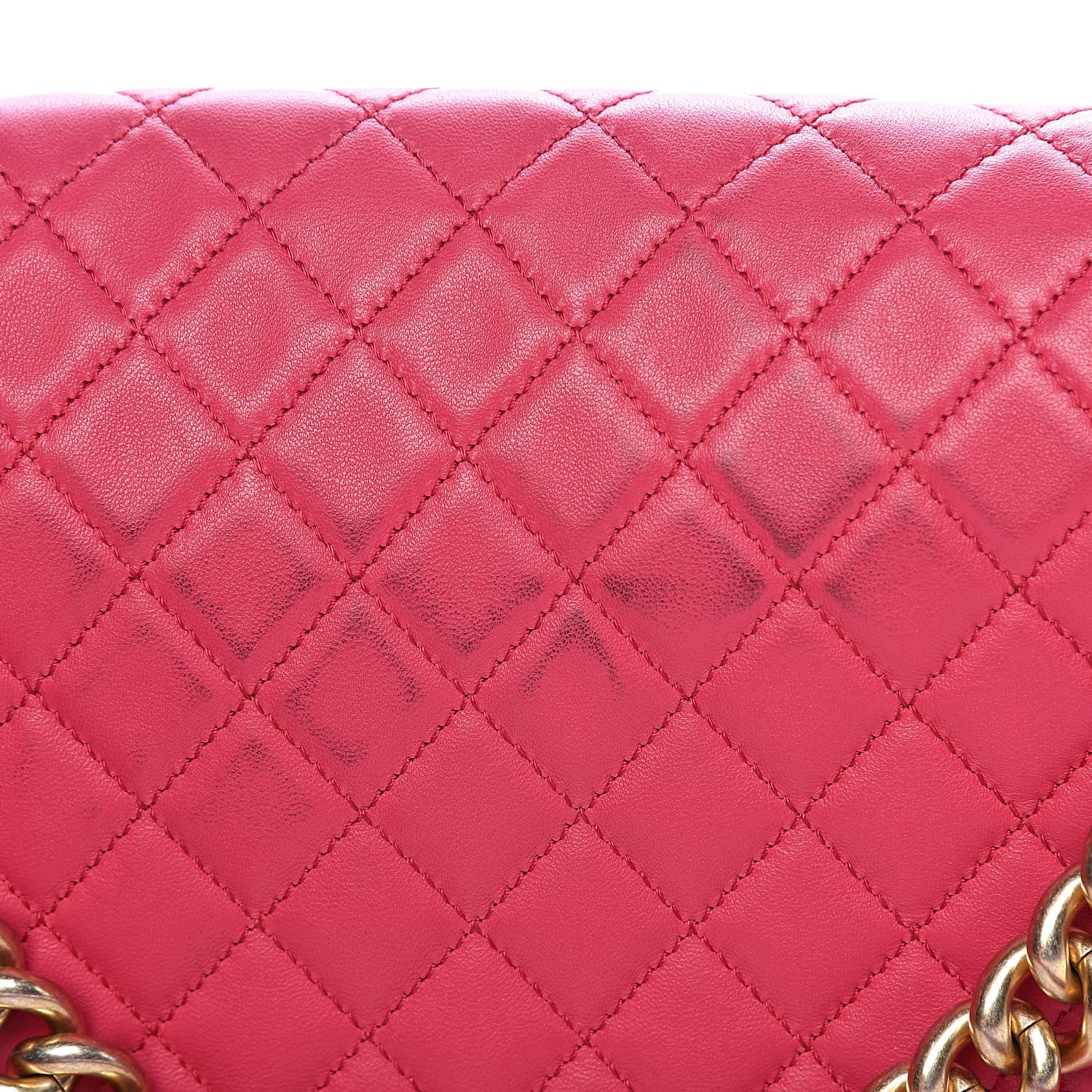 Chanel Lambskin Quilted Medium Boy Flap Dark Pink 12 of 13