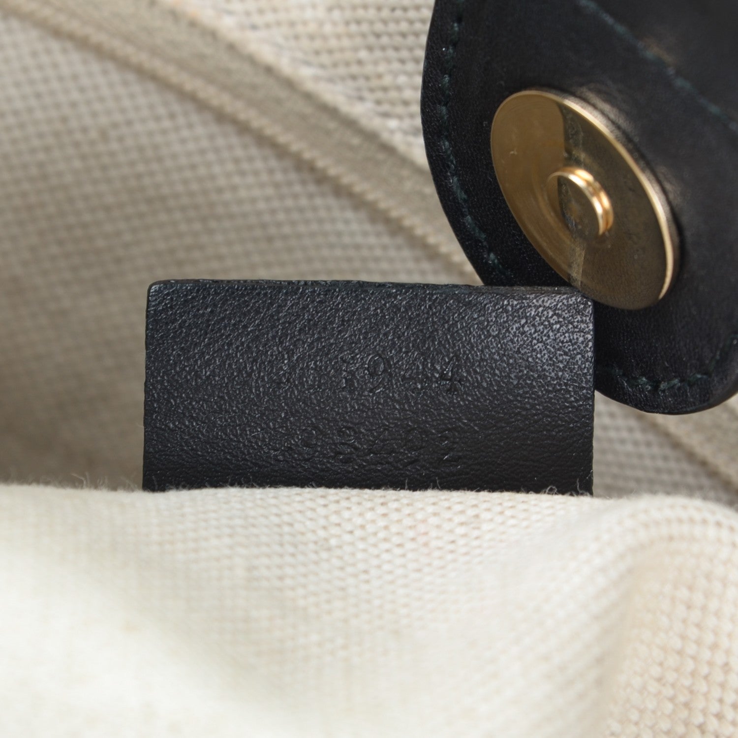 Gucci Guccissima Medium Sukey Tote Black 7 of 7