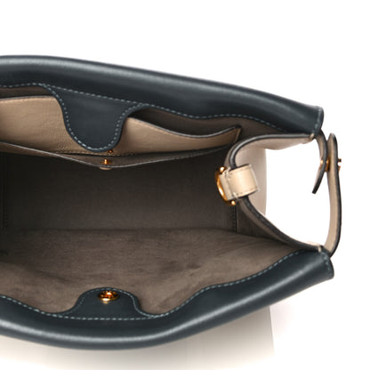Fendi Vitello Grace FF 1974 Small Flip Tote Nuvola Notte Ice 4 of 11
