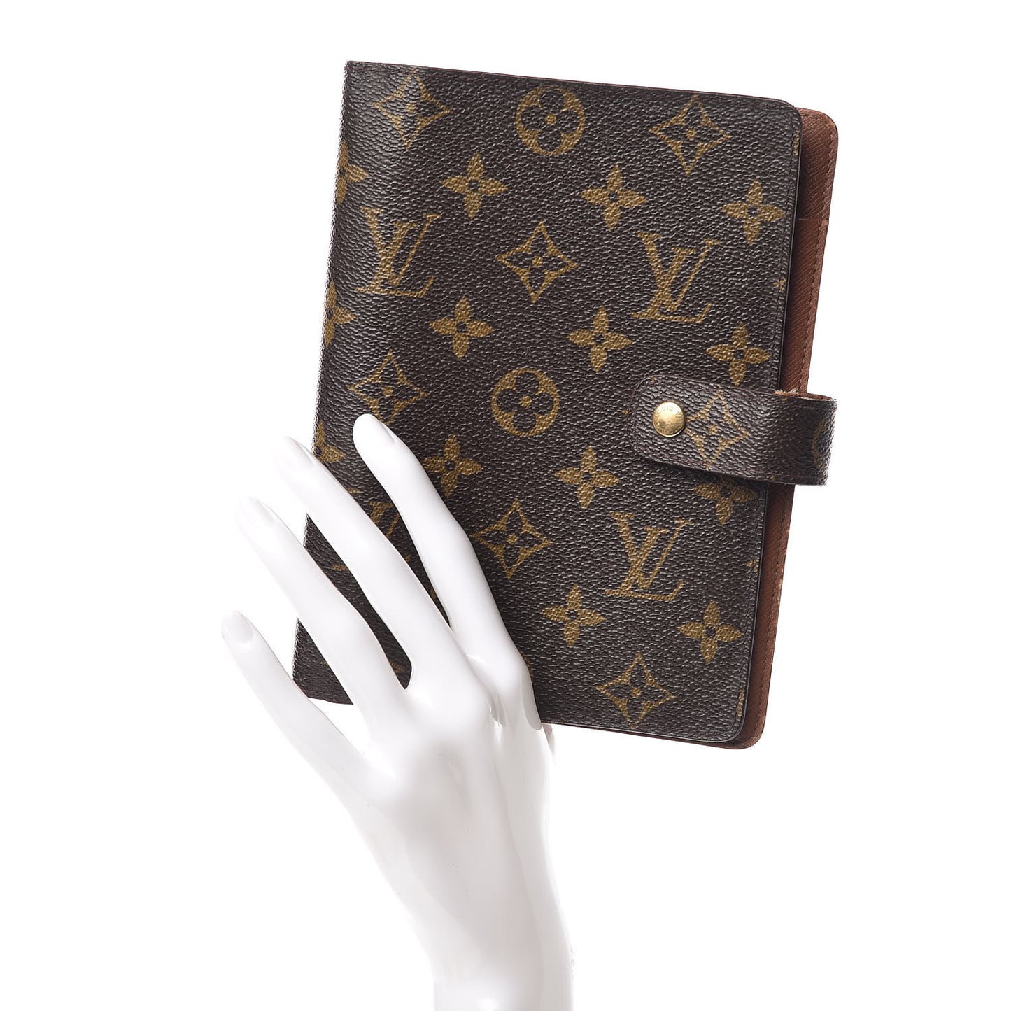 Monogram Medium Ring Agenda Cover