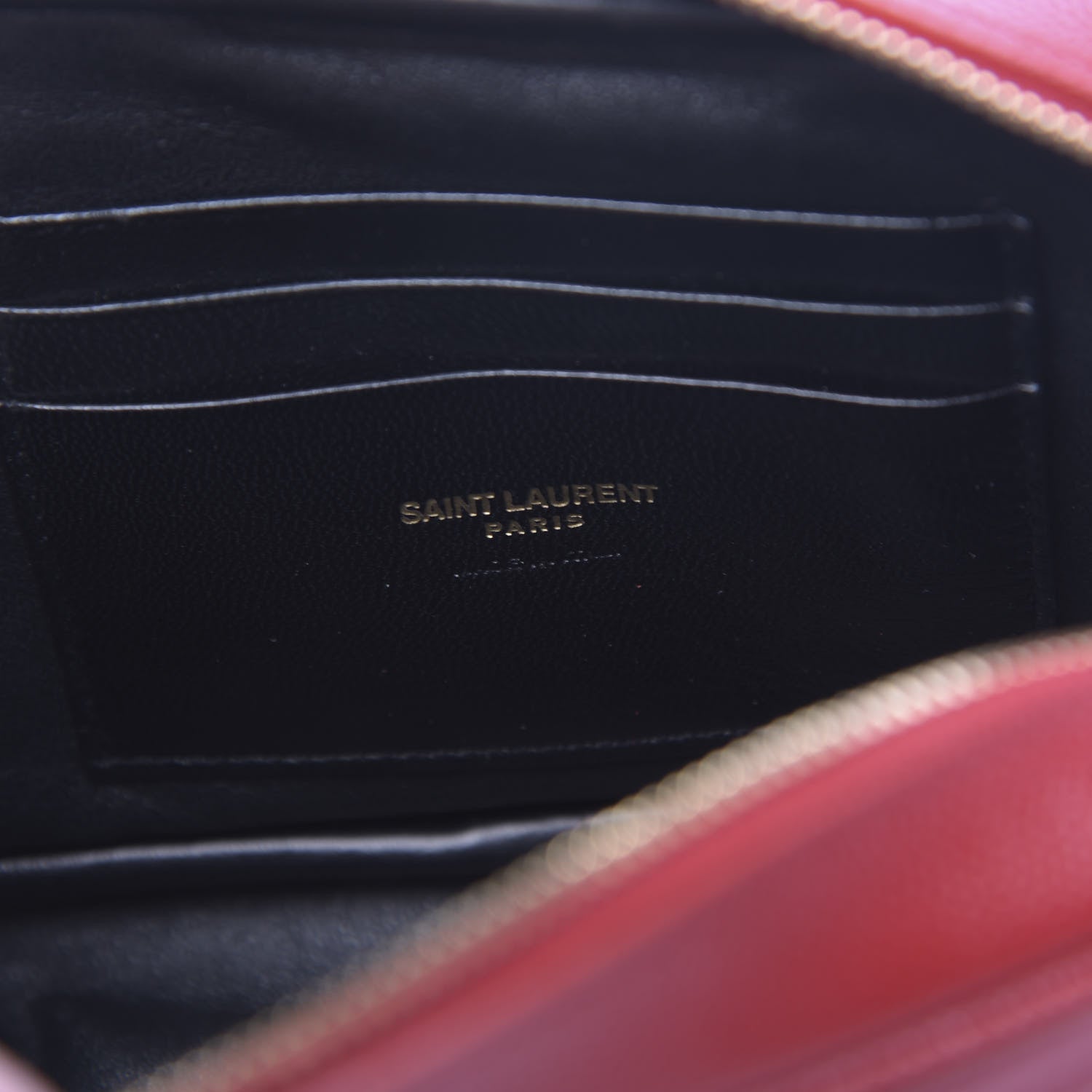 Saint Laurent Grain De Poudre Matelasse Monogram Mini Lou Camera Bag Eros Red 6 of 11