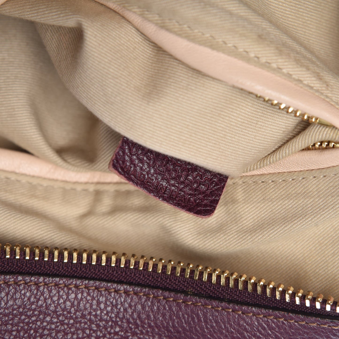 Calfskin Medium Paraty Purple