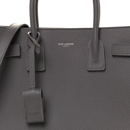 Saint Laurent Grained Calfskin Baby Sac De Jour Fog 14 of 15