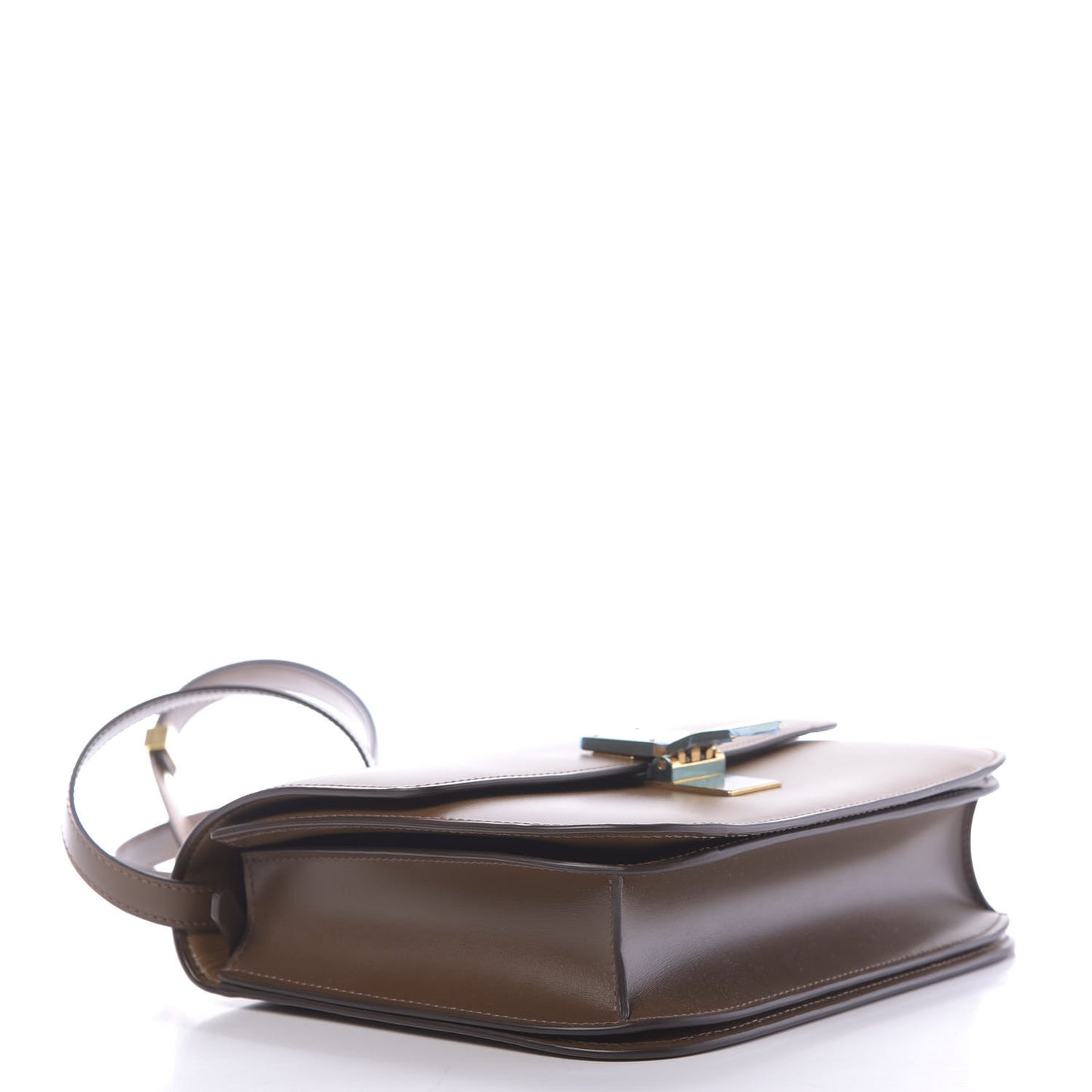 Box Calfskin Medium Classic Box Flap Bag Camel