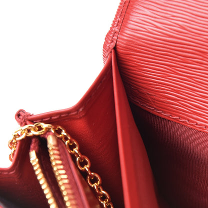 Prada Vitello Move Continental Flap Wallet Lacca 7 of 8