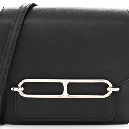 Hermes Evergrain Mini Sac Roulis Black 9 of 18