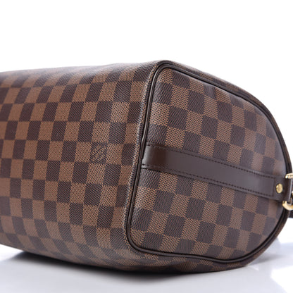 Louis Vuitton Damier Ebene Speedy Bandouliere 25 7 of 10