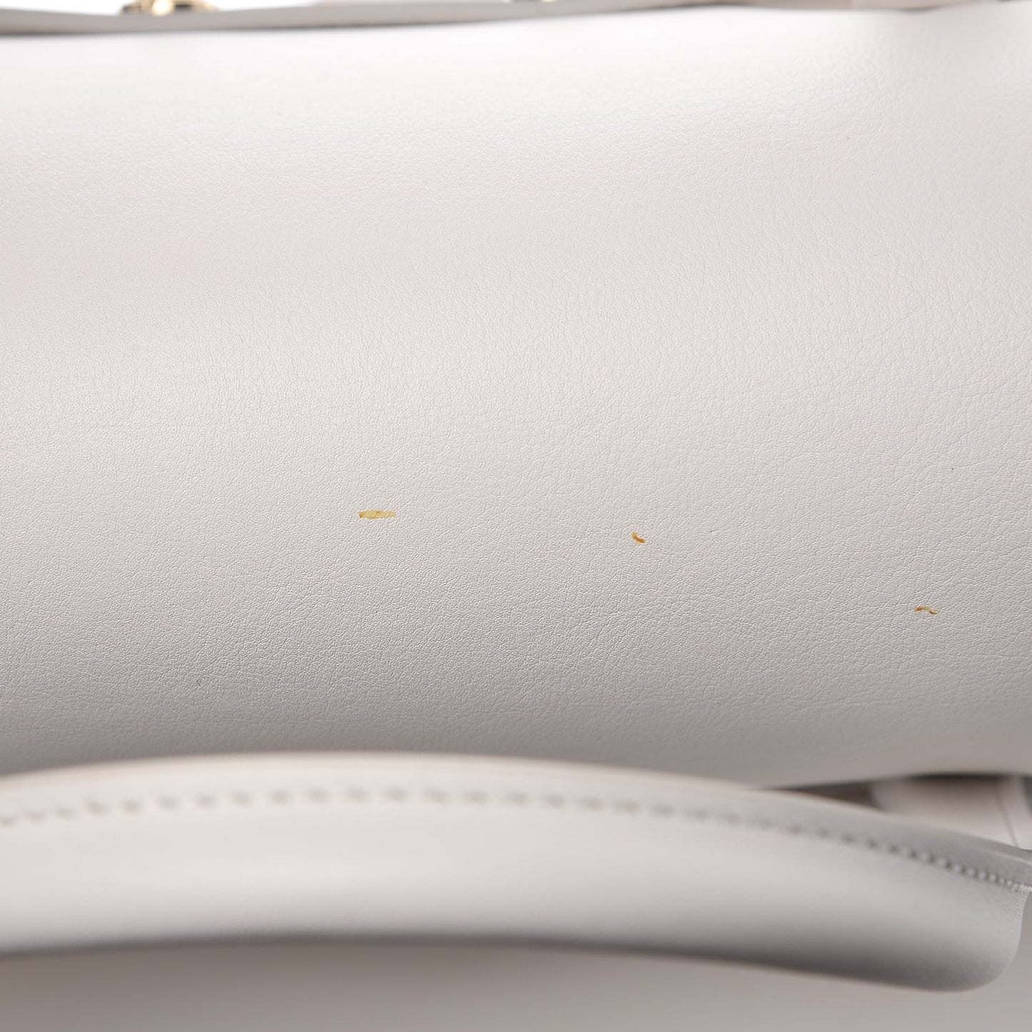 Calfskin Small Signature Bag White