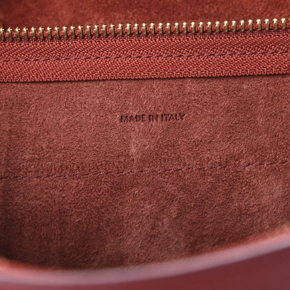Celine Grained Calfskin Nano Belt Bag Ruby 8 of 12