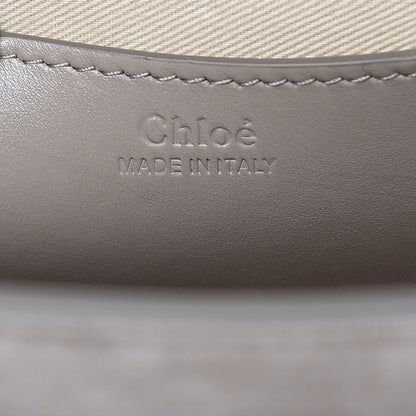 Chloe Calfskin Large Tess Bag Motty Grey 6 of 9