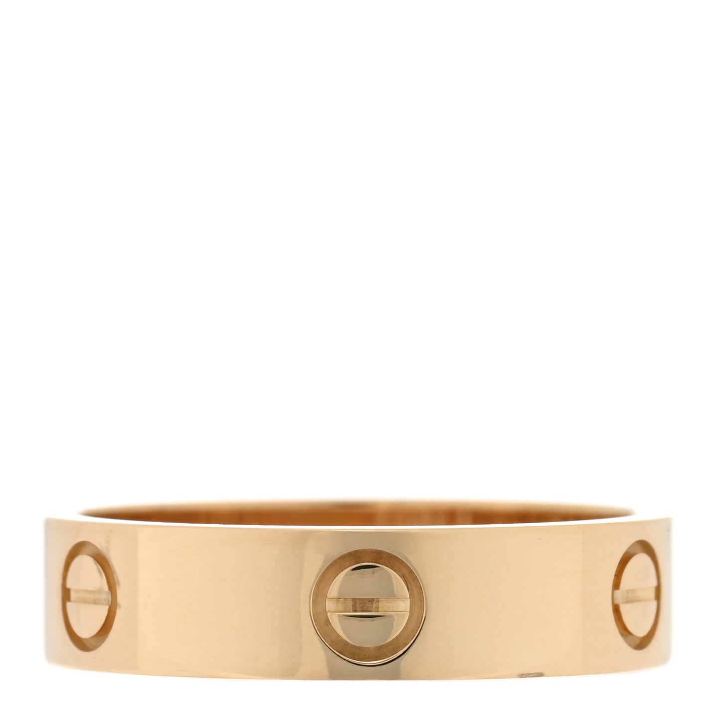 18K Yellow Gold 5.5mm LOVE Ring 64 10.75