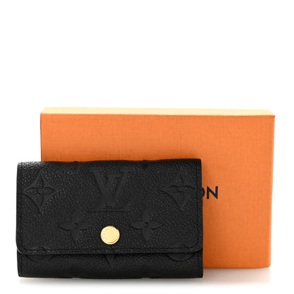 Louis Vuitton Empreinte Multicles 6 Key Holder Black 9 of 9