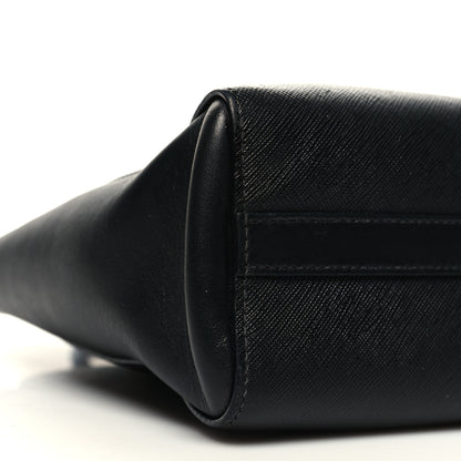 Prada Saffiano Metal Top Handle Black 8 of 9