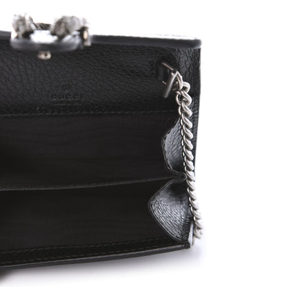 Gucci Calfskin Dionysus Coin Purse Black 5 of 10