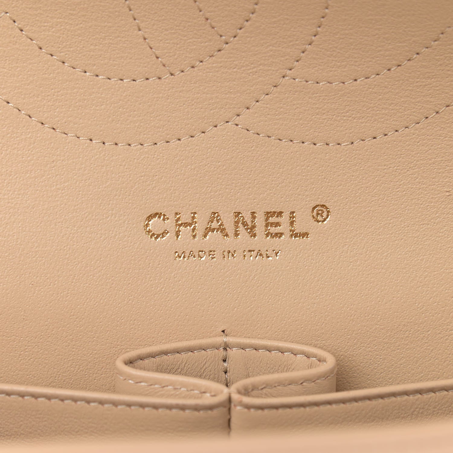 Chanel Lambskin Quilted Jumbo Double Flap Beige Clair 6 of 15