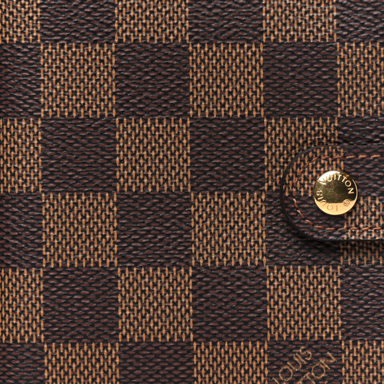 Louis Vuitton Damier Ebene Small Ring Agenda Cover 7 of 7