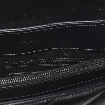 Saint Laurent Calfskin Y Quilted Monogram Medium Loulou Chain Satchel Black 11 of 14