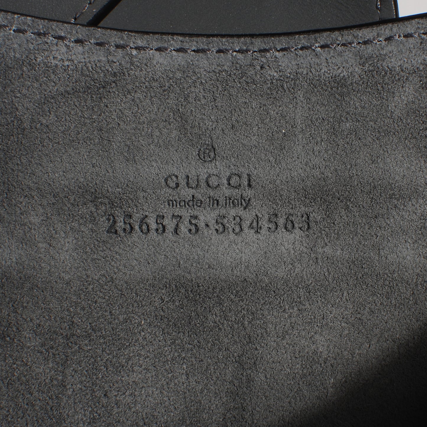 Rubber Guccissima Ipad Case Charcoal