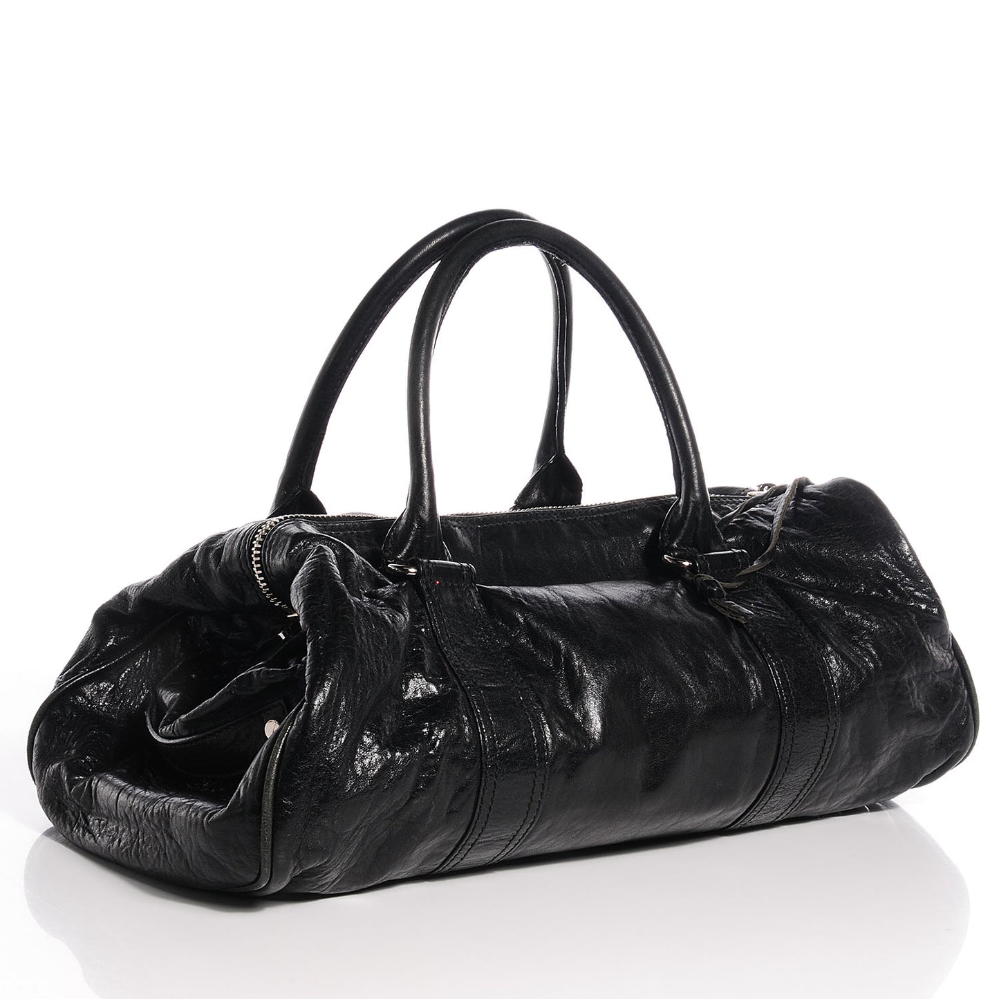 Agneau Whistle Tote Black