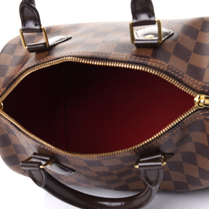 Louis Vuitton Damier Ebene Speedy Bandouliere 25 4 of 4