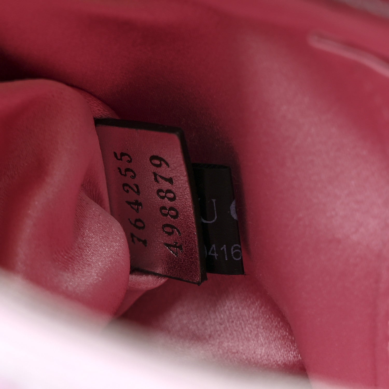 Gucci Iridescent Nappa Vertical Matelasse Medium Maxi Horsebit Chain Shoulder Bag Escape Pink 7 of 10