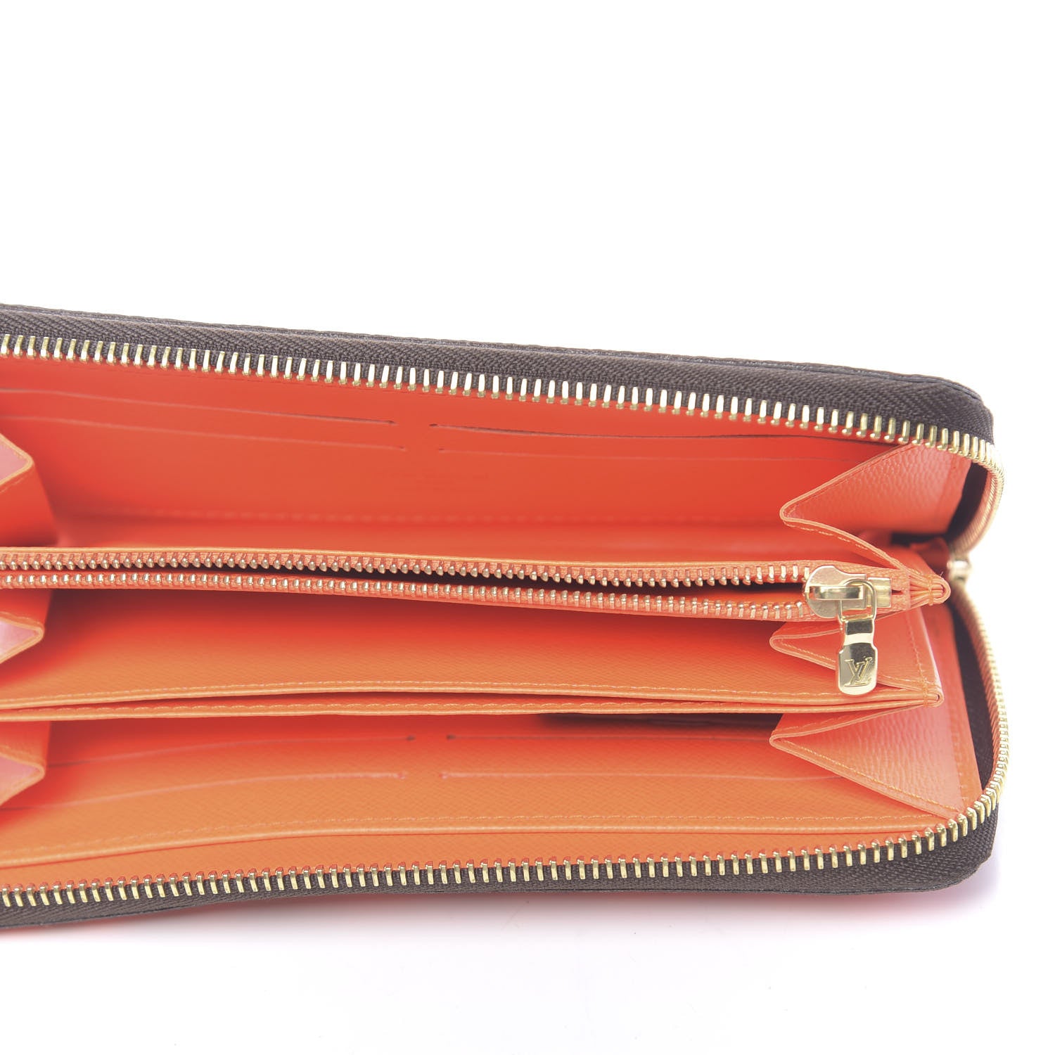 Louis Vuitton Monogram Graffiti Zippy Wallet Orange 5 of 6