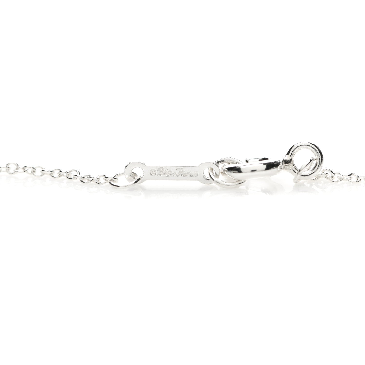 Tiffany Sterling Silver Paloma Picasso Graffiti Love Pendant Necklace 5 of 5
