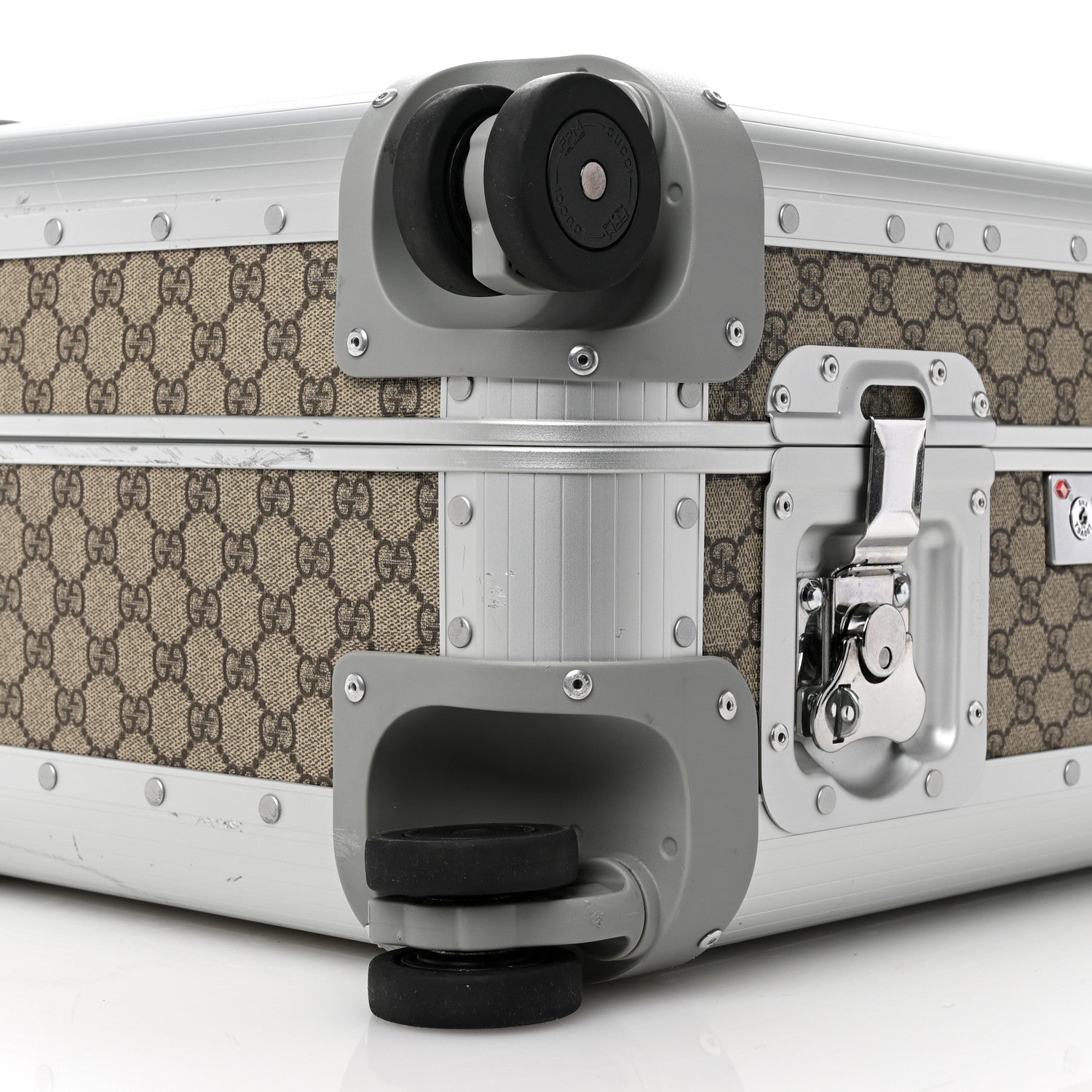 Gucci GG Supreme Monogram Porter Carry On Suitcase 8 of 10