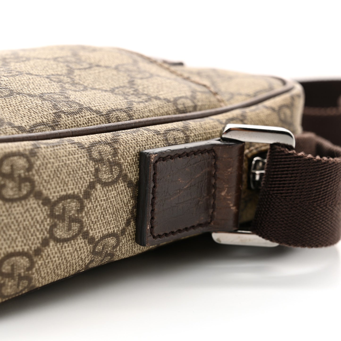 GG Plus Monogram Messenger Bag Ebony
