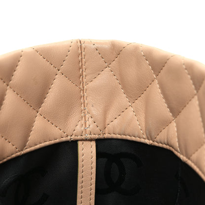 Chanel Calfskin Quilted Large Cambon Tote Beige Black 13 of 13