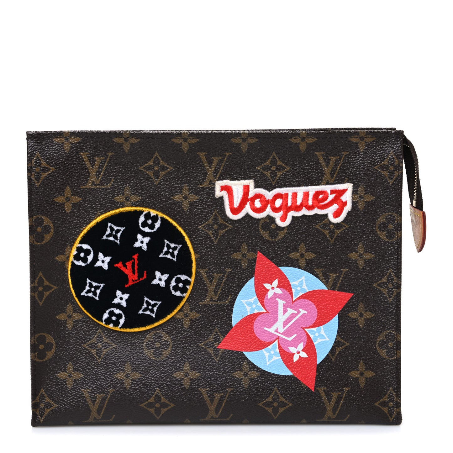 Monogram Travel Stickers Toiletry Pouch 26