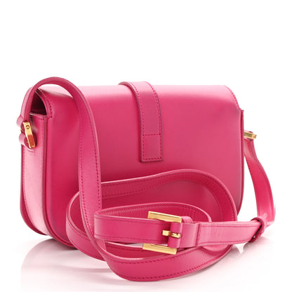 Saint Laurent Smooth Calfskin Small Classic Monogram Universite Bag Fuchsia 3 of 12