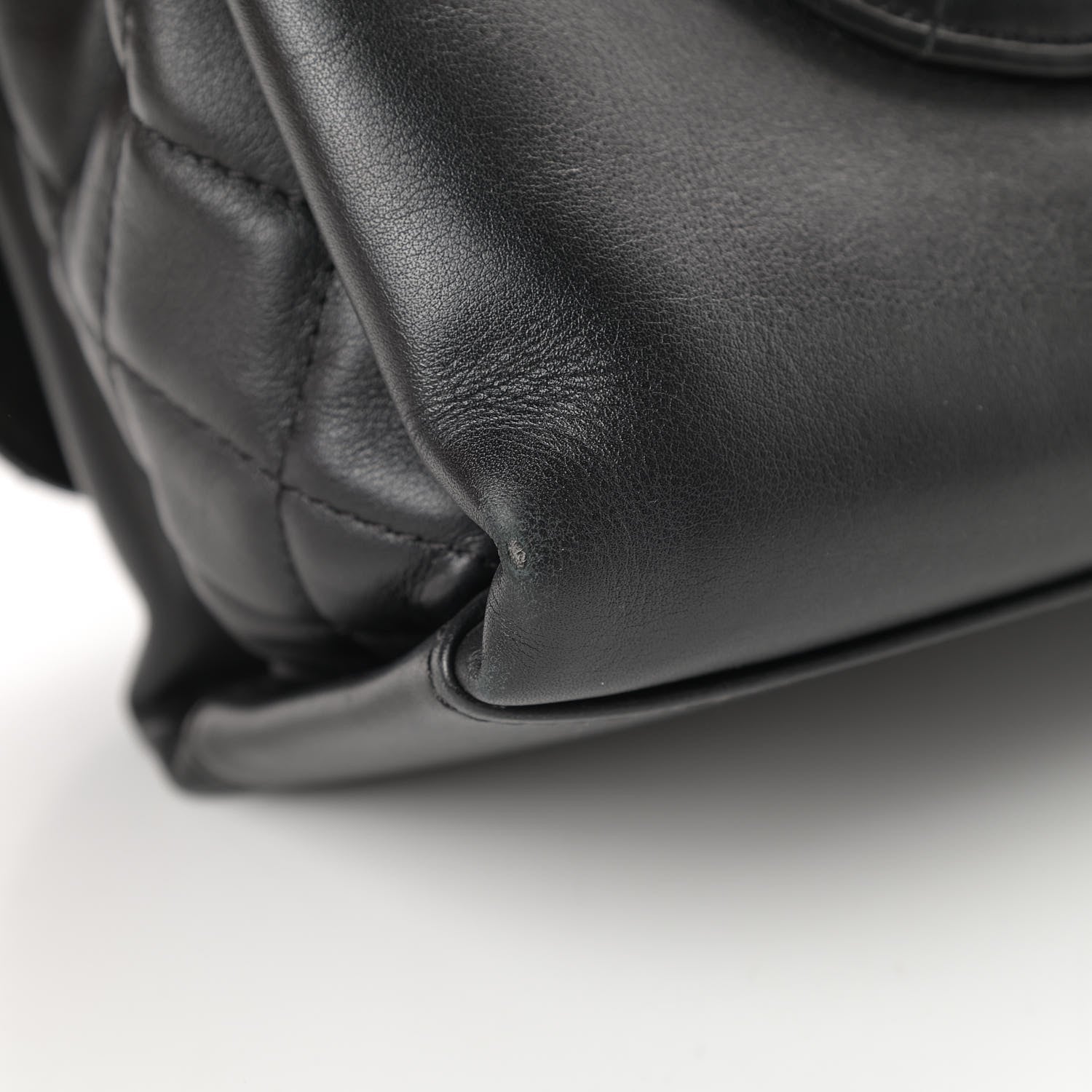 Chanel Calfskin Jumbo Tramezzo Flap Black 12 of 15