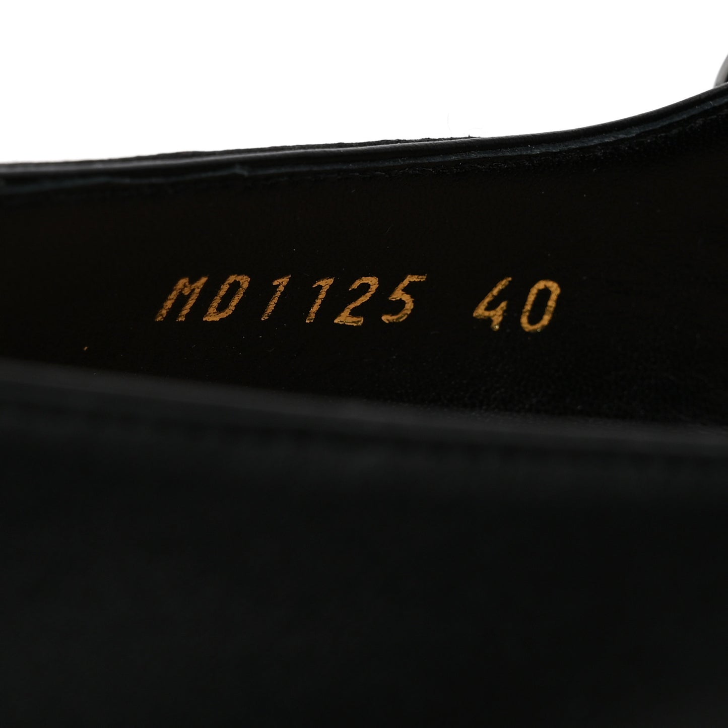 Brushed Calfskin Uniform 30mm Pumps 40 Black