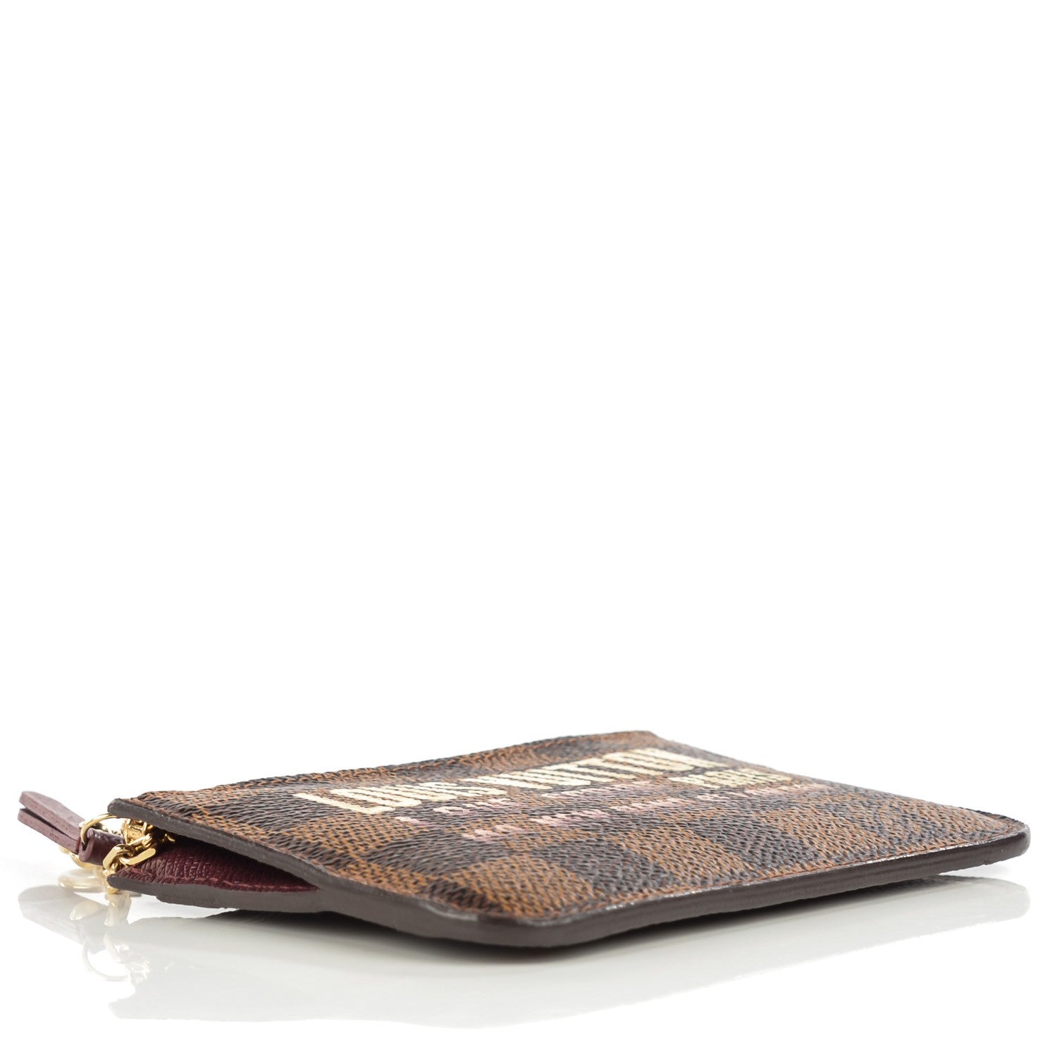 Louis Vuitton Damier Ebene Scribe Affiche Key Pouch 4 of 8