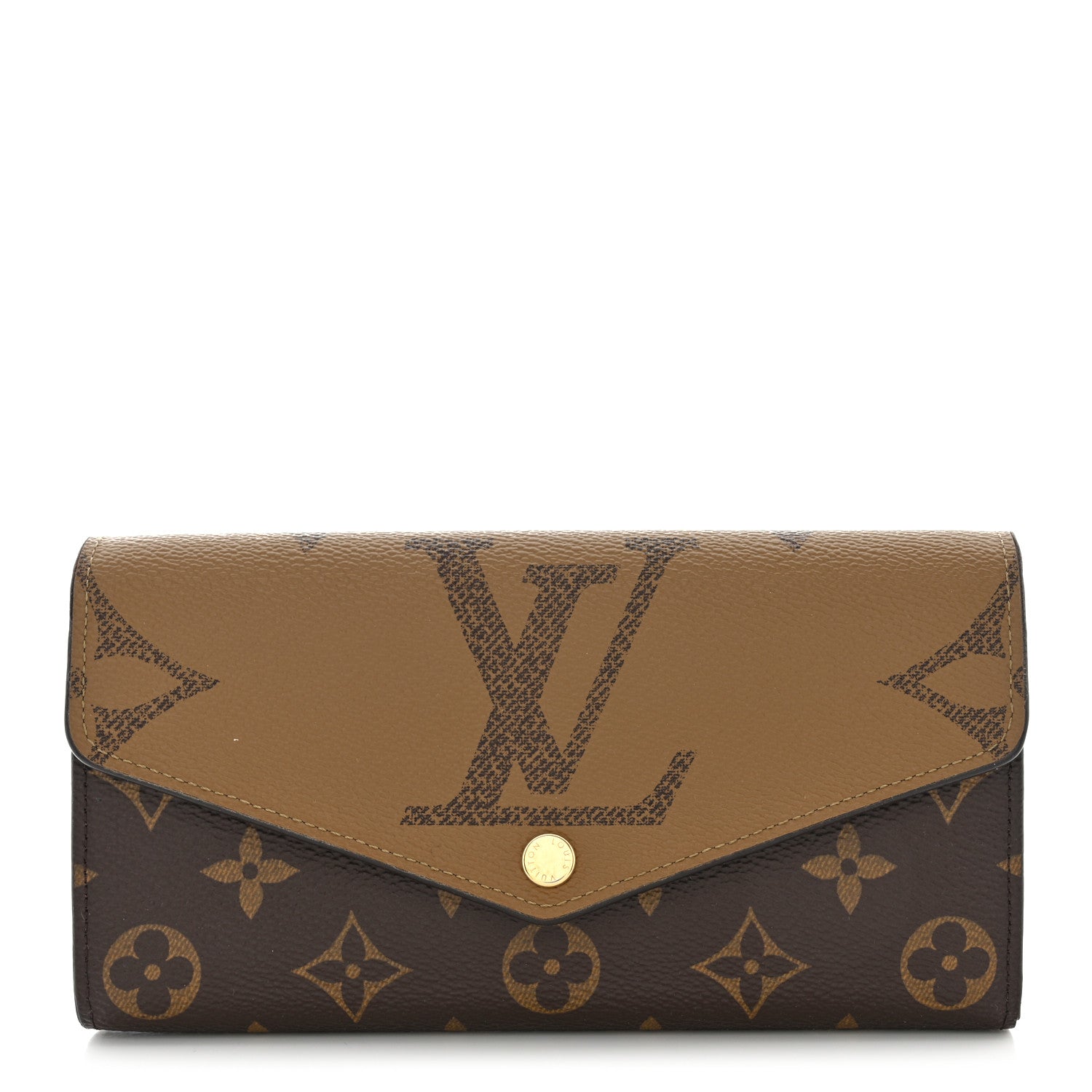 Louis Vuitton Reverse Monogram Giant Sarah Wallet 1 of 8