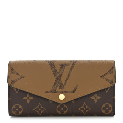 Louis Vuitton Reverse Monogram Giant Sarah Wallet 1 of 8