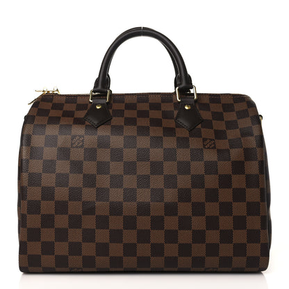 Louis Vuitton Damier Ebene Speedy Bandouliere 30 1 of 7