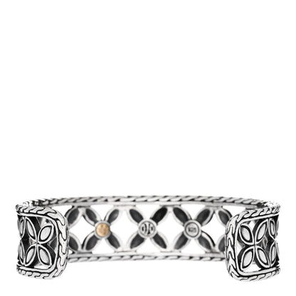 John Hardy Sterling Silver 18K Yellow Gold Kawung Cuff Bracelet 2 of 3