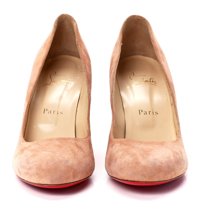Christian Louboutin Veau Velours Simple Pumps 38 Courtisane 2 of 7