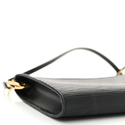 Louis Vuitton Epi Pochette Accessories 24 Black 9 of 10