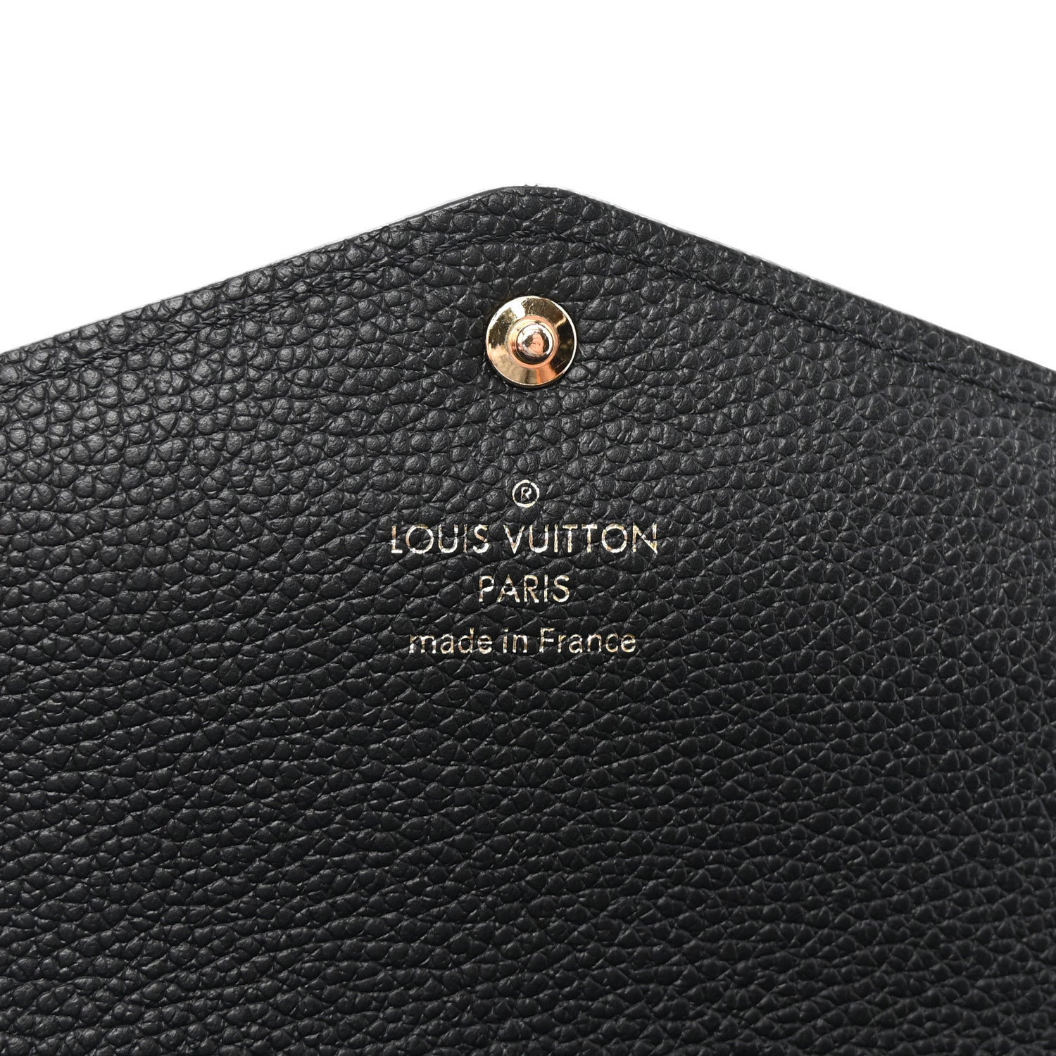 Louis Vuitton Empreinte Sarah Wallet NM Black 6 of 7