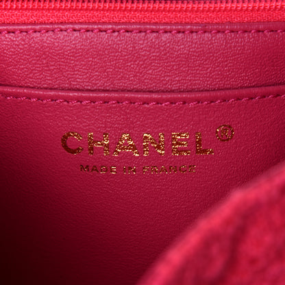 Chanel Tweed Quilted 2.55 Reissue Mini Flap Pink 7 of 12