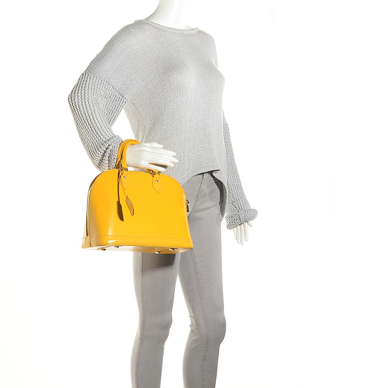 Louis Vuitton Epi Alma PM Citron 2 of 7